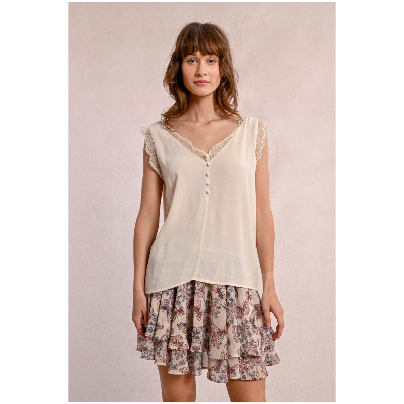 MOLLY BRACKEN Lace camisole